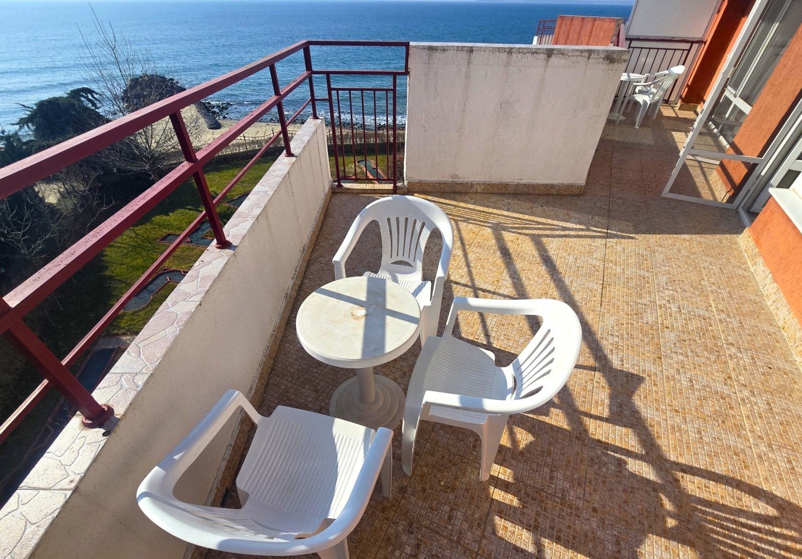 Просторная трехкомнатная квартира с видом на море в комплексе Privilege Fort Beach, Святой Влас