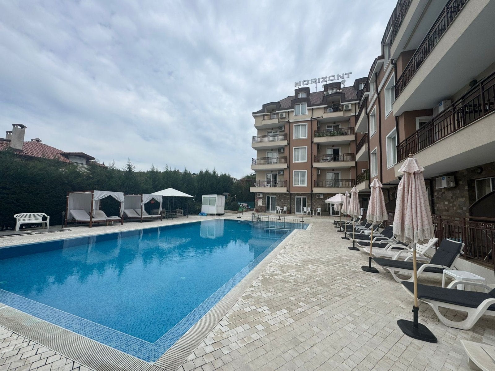 2-room apartment in Horizont in Sveti Vlas, Bulgaria