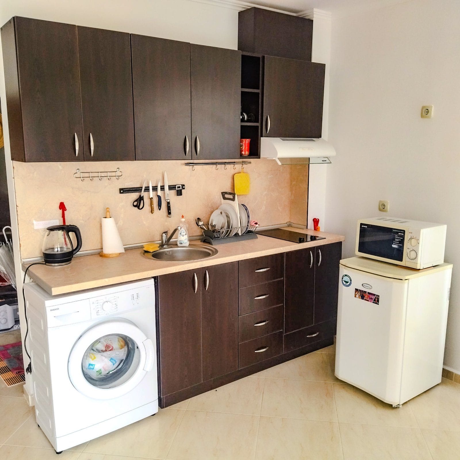 Large studio with sea view in the
