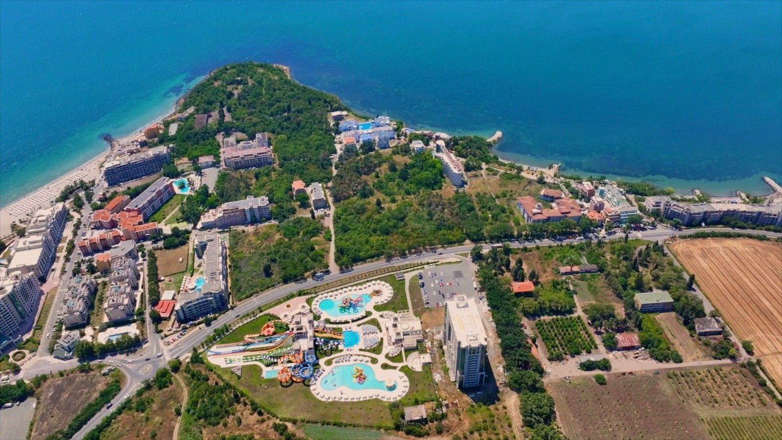 Fully equipped turnkey apartments in a new development complex in Pomorie with deferred payment until 2033