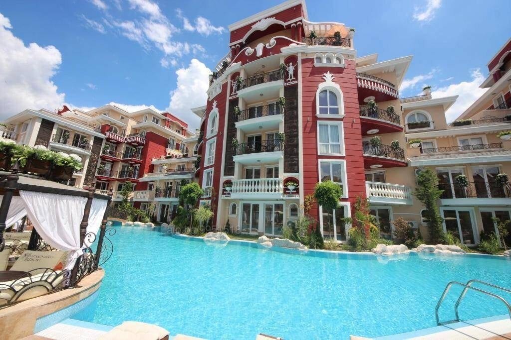 Двухкомнатная квартира в комплексе Mesambria Resort, Солнечный берег, Болгария