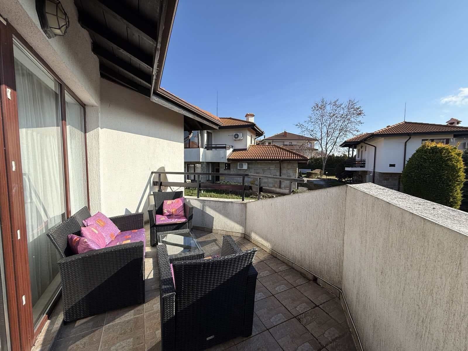 1+1-квартира в комплексе Bay View Villas, Косхарица, Болгария