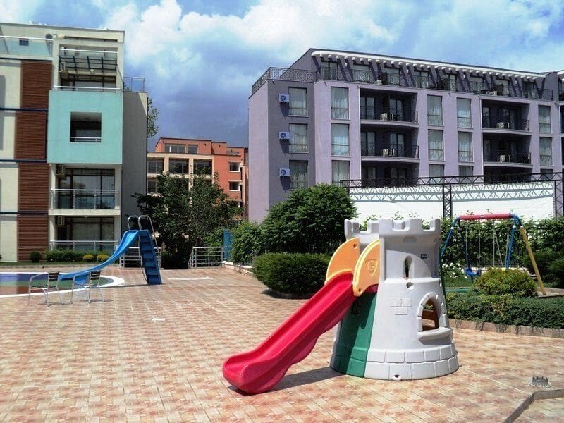 1+1-квартира в комплексе Sun City 1, Солнечный берег, Болгария