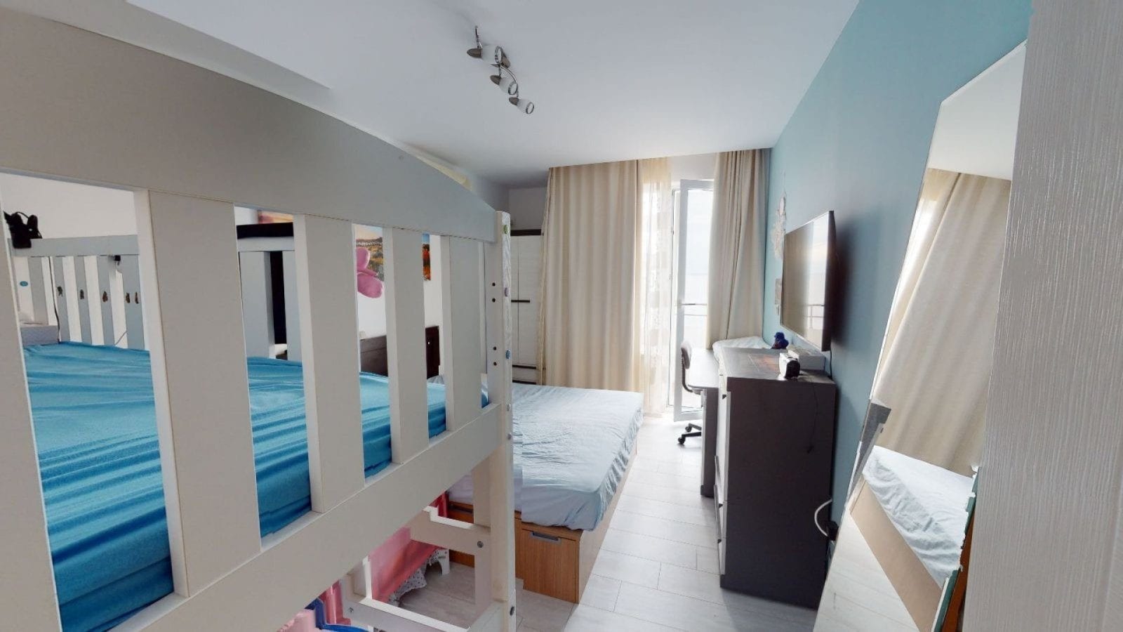 Spacious 2-room apartment with panoramic sea view – Privilege Fort Beach, Sveti Vlas, Bulgaria